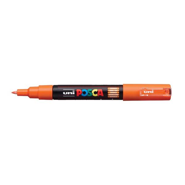 Uni Posca PC-1M Extra Fine Marker 0.7 mm Orange