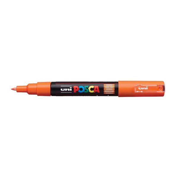 Uni Posca PC-1M Extra Fine Marker 0.7 mm Orange - 1