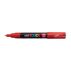 Uni - Uni Posca PC-1M Extra Fine Marker 0.7 mm Red