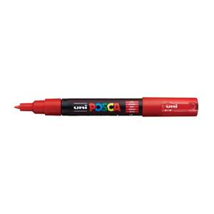 Uni Posca PC-1M Extra Fine Marker 0.7 mm Red - Uni