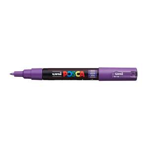 Uni Posca PC-1M Extra Fine Marker 0.7 mm Violet - Uni