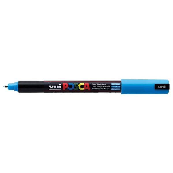 Uni Posca PC-1MR Ultra Fine Marker 0.7 mm Light Blue - 1