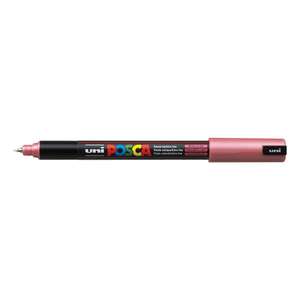 Uni Posca PC-1MR Ultra Fine Marker 0.7 mm Metallic Red - Uni