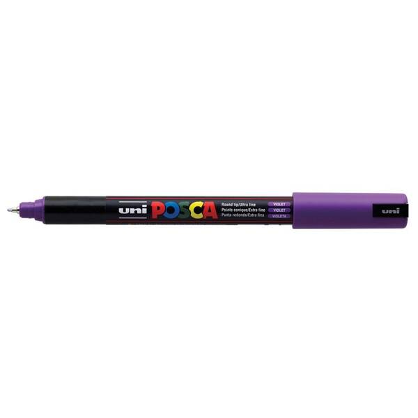 Uni Posca PC-1MR Ultra Fine Marker 0.7 mm Violet