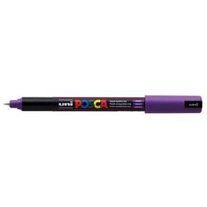 Uni Posca PC-1MR Ultra Fine Marker 0.7 mm Violet - Uni
