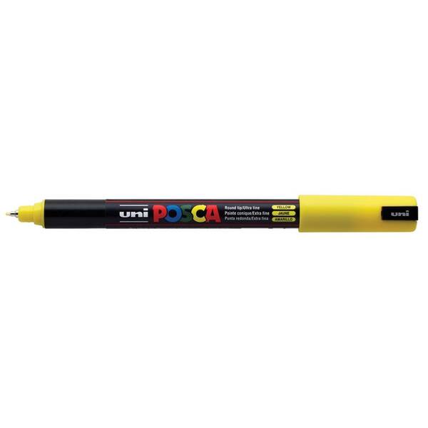 Uni Posca PC-1MR Ultra Fine Marker 0.7 mm Yellow