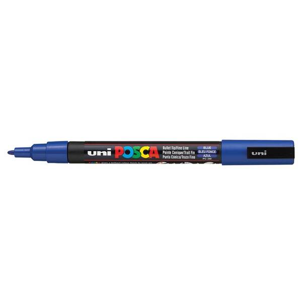 Uni Posca PC-3M Fine Marker 0.9-1.3 mm Blue - 1