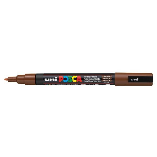 Uni Posca PC-3M Fine Marker 0.9-1.3 mm Brown
