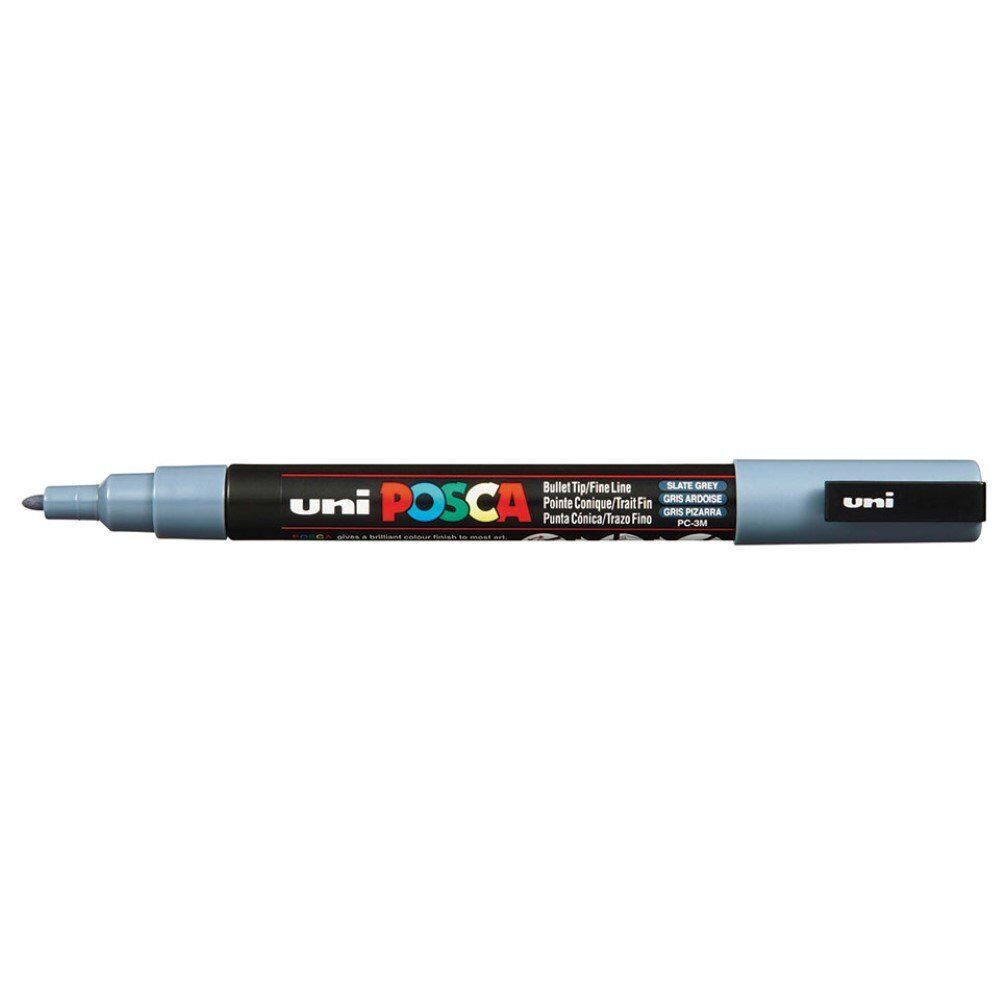 Uni Posca PC-3M Fine Marker 0.9-1.3 mm Slate Grey