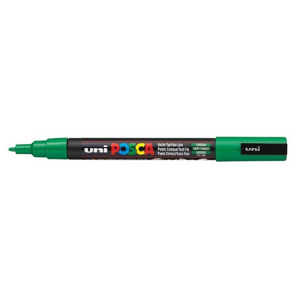 Uni Posca PC-3M Fine Marker 0.9-1.3 mm Green - 1