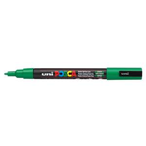 Uni Posca PC-3M Fine Marker 0.9-1.3 mm Green - Uni