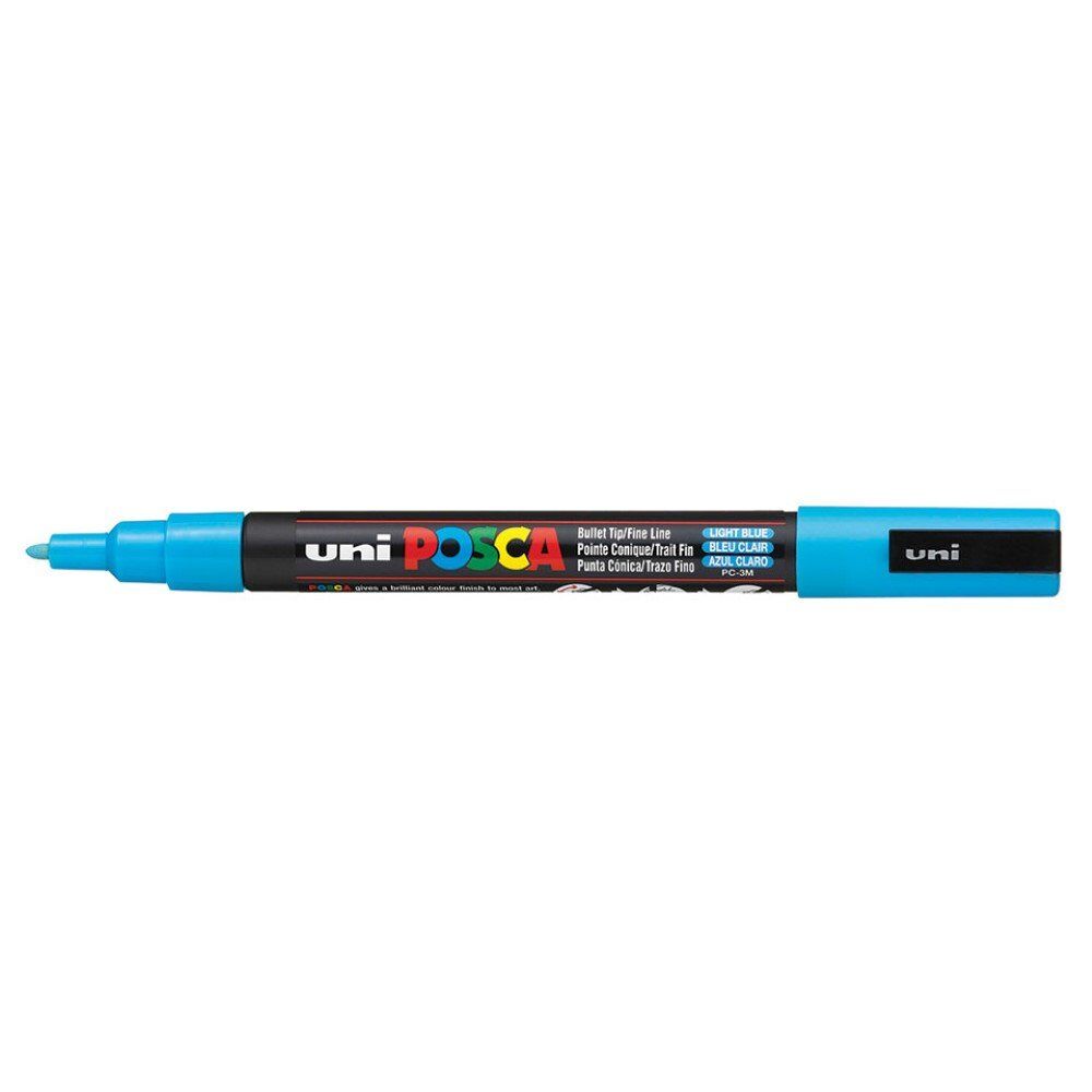 Uni Posca PC-3M Fine Marker 0.9-1.3 mm Light Blue