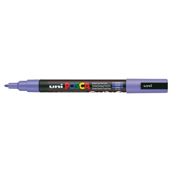 Uni Posca PC-3M Fine Marker 0.9-1.3 mm Lilac - 1