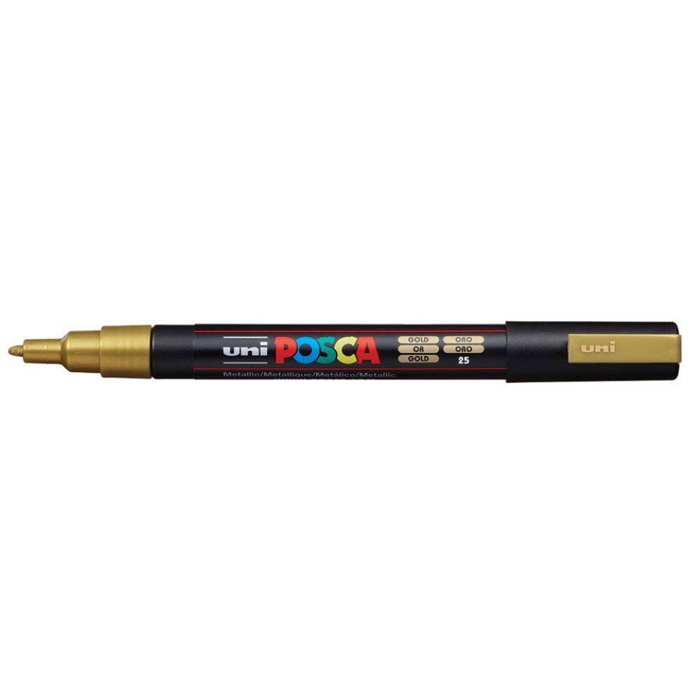 Uni Posca PC-3M Fine Marker 0.9-1.3 mm Gold