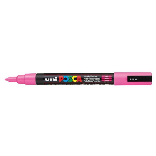 Uni Posca PC-3M Fine Marker 0.9-1.3 mm Pink