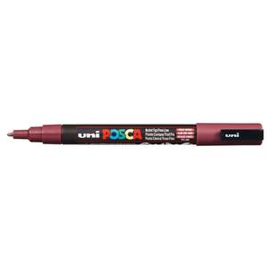 Uni Posca PC-3M Fine Marker 0.9-1.3 mm Red Wine - Uni