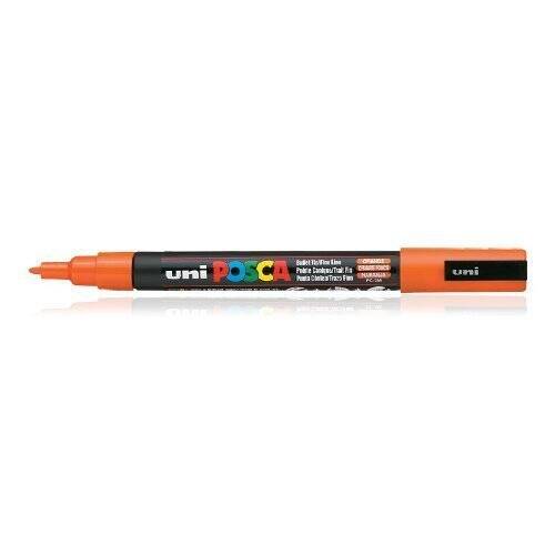 Uni Posca PC-3M Fine Marker 0.9-1.3 mm Orange