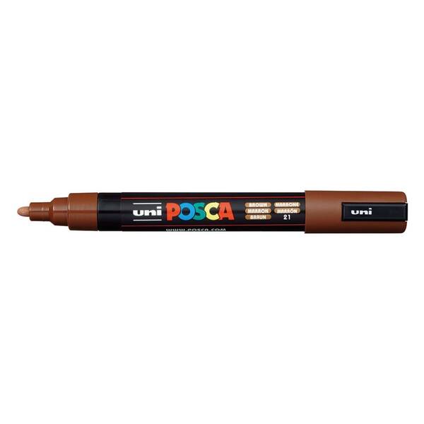 Uni Posca PC-5M Medium Marker 1.8-2.5 mm Brown - 1