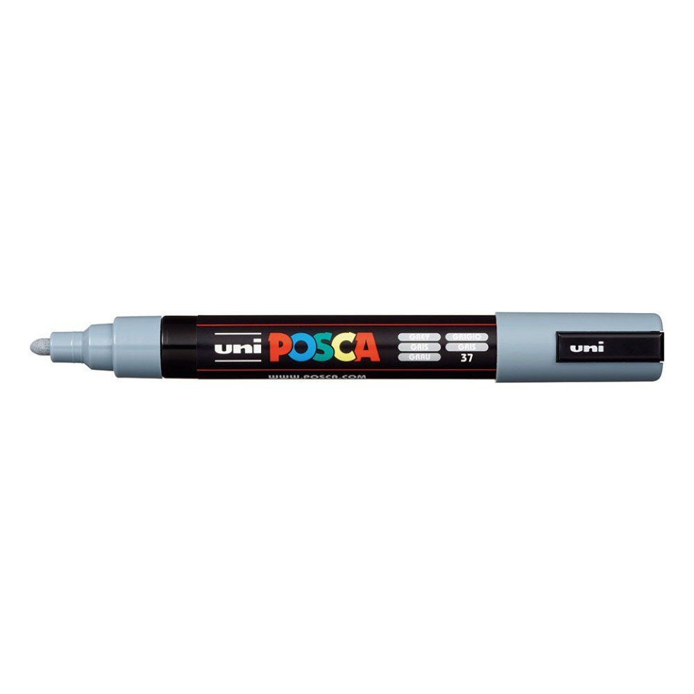 Uni Posca PC-5M Medium Marker 1.8-2.5 mm Grey