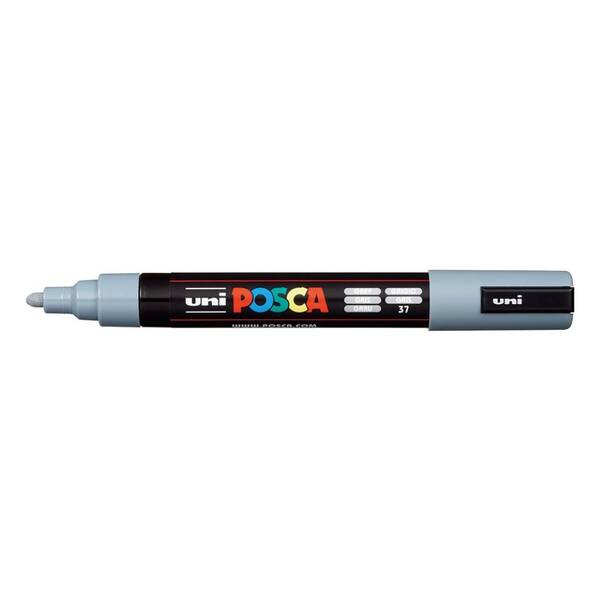 Uni Posca PC-5M Medium Marker 1.8-2.5 mm Grey - 1