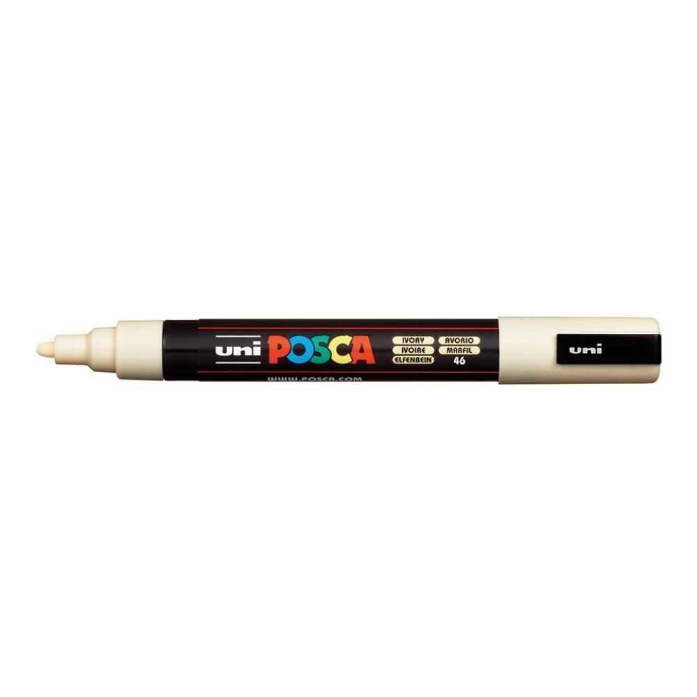 Uni Posca PC-5M Medium Marker 1.8-2.5 mm Ivory