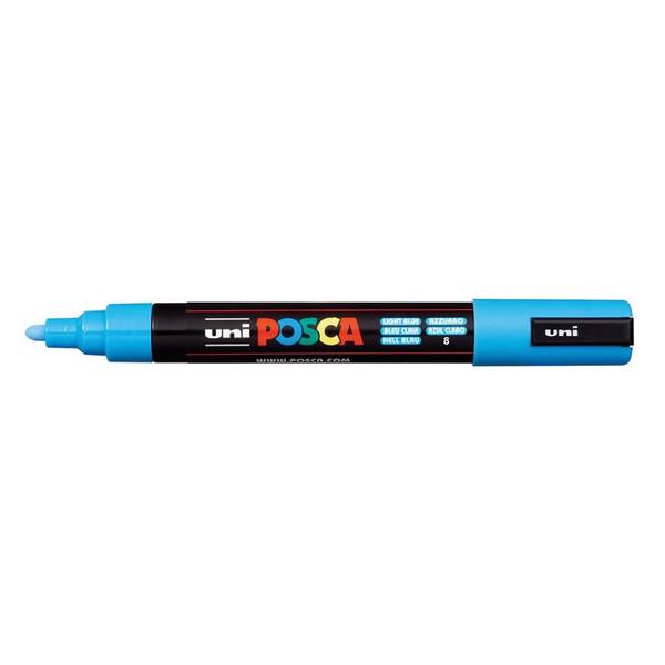 Uni Posca PC-5M Medium Marker 1.8-2.5 mm Light Blue