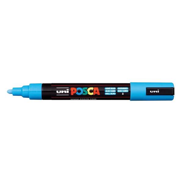 Uni Posca PC-5M Medium Marker 1.8-2.5 mm Light Blue - 1