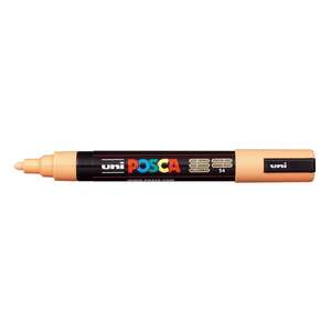 Uni - Uni Posca PC-5M Medium Marker 1.8-2.5 mm Light Orange