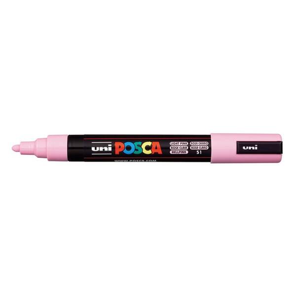 Uni Posca PC-5M Medium Marker 1.8-2.5 mm Light Pink