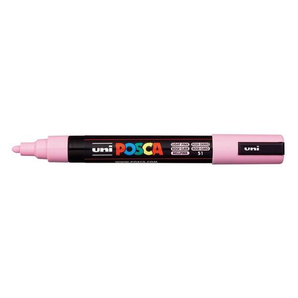 Uni Posca PC-5M Medium Marker 1.8-2.5 mm Light Pink - 1