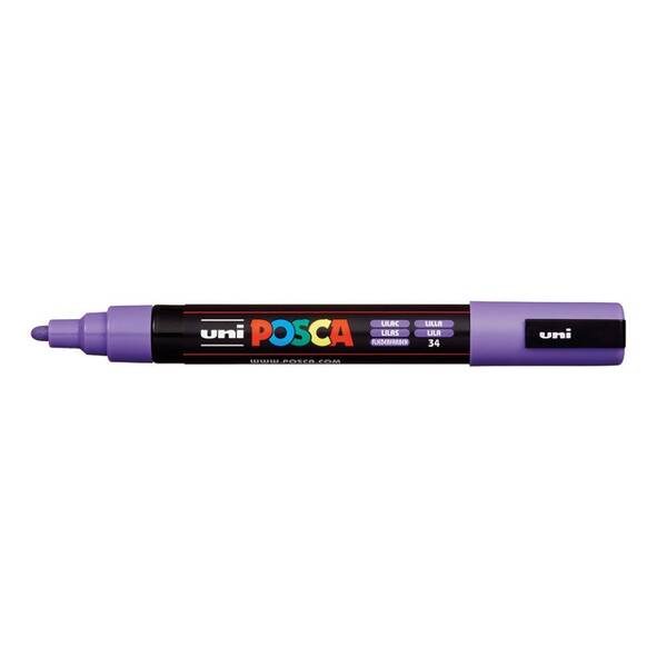 Uni Posca PC-5M Medium Marker 1.8-2.5 mm Lilac