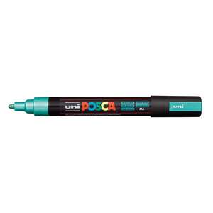 Uni Posca PC-5M Medium Marker 1.8-2.5 mm Metallic Green - Uni