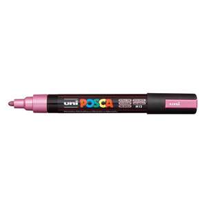 Uni - Uni Posca PC-5M Medium Marker 1.8-2.5 mm Metallic Pink