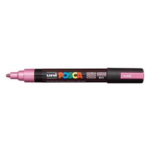 Uni Posca PC-5M Medium Marker 1.8-2.5 mm Metallic Pink - Uni