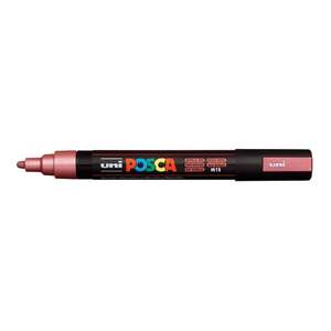 Uni - Uni Posca PC-5M Medium Marker 1.8-2.5 mm Metallic Red