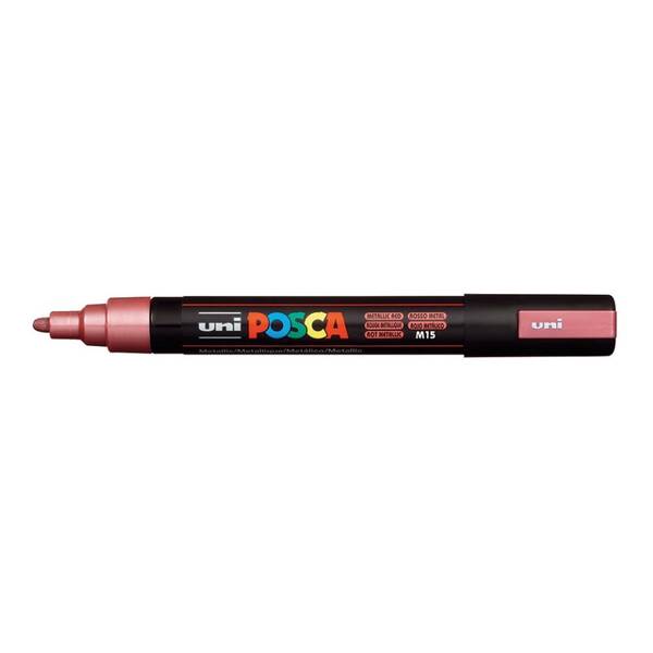 Uni Posca PC-5M Medium Marker 1.8-2.5 mm Metallic Red