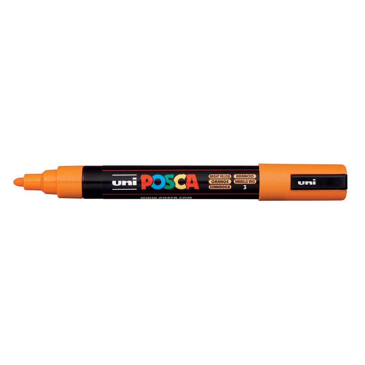 Uni Posca PC-5M Medium Marker 1.8-2.5 mm Bright Yellow