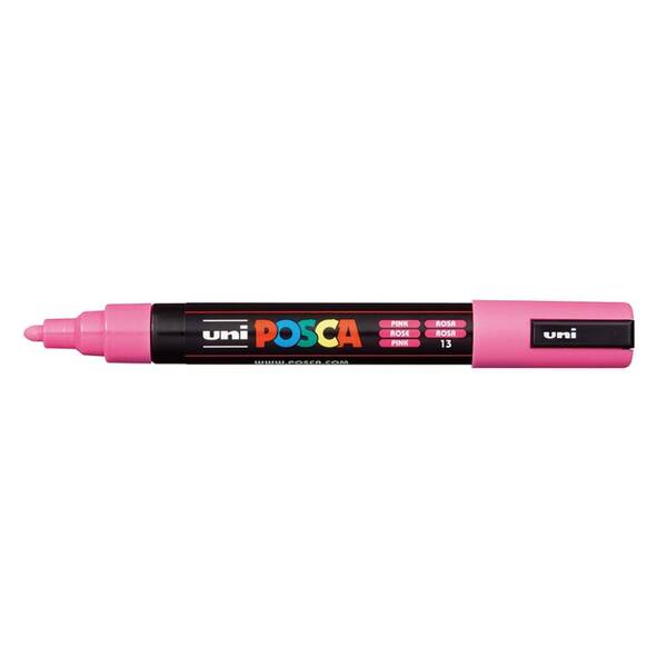 Uni Posca PC-5M Medium Marker 1.8-2.5 mm Pink