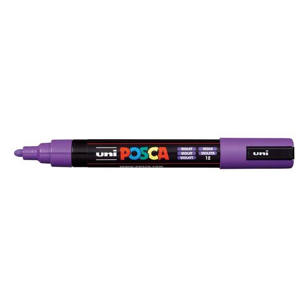 Uni Posca PC-5M Medium Marker 1.8-2.5 mm Violet