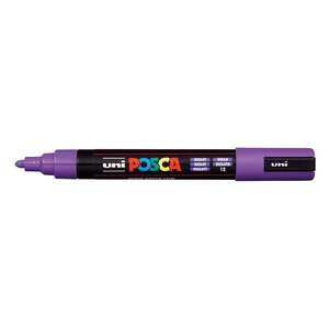 Uni Posca PC-5M Medium Marker 1.8-2.5 mm Violet - Uni