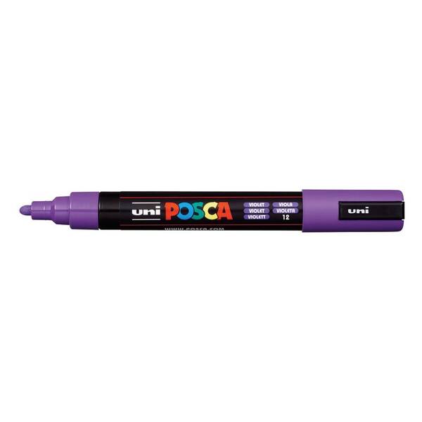 Uni Posca PC-5M Medium Marker 1.8-2.5 mm Violet - 1