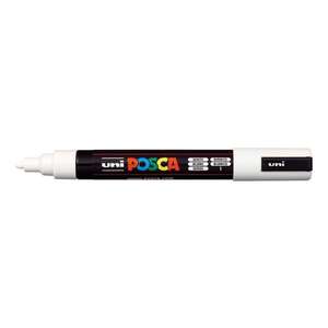 Uni Posca PC-5M Medium Marker 1.8-2.5 mm White - Uni
