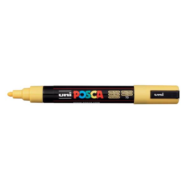 Uni Posca PC-5M Medium Marker 1.8-2.5 mm Straw Yellow - 1