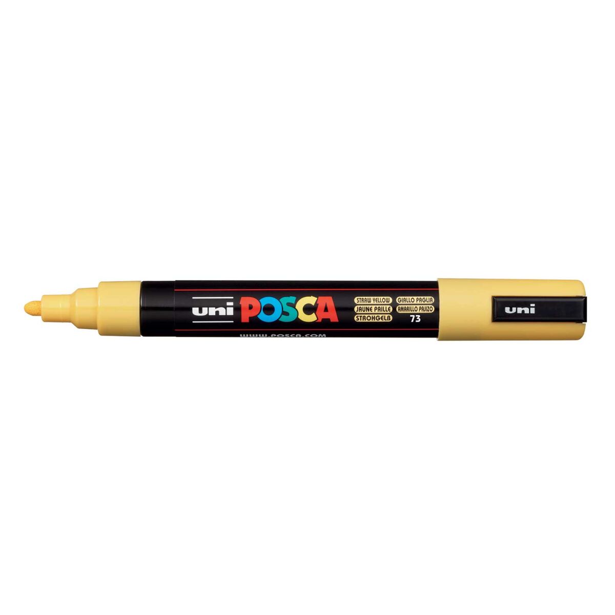 Uni Posca PC-5M Medium Marker 1.8-2.5 mm Straw Yellow
