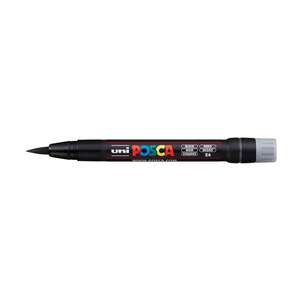 Uni - Uni Posca PCF-350 Brush Pen Marker 0.1-10 mm Black