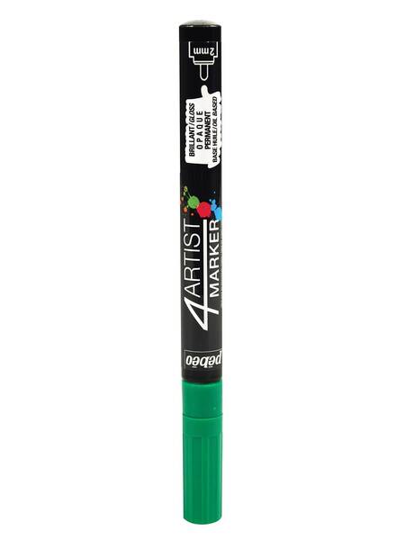 Pebeo 4Artist Yağ Bazlı Marker 2mm Dark Green - 1