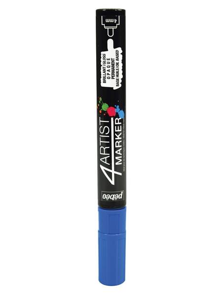 Pebeo 4Artist Yağ Bazlı Marker 4mm Dark Blue - 1