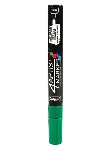 Pebeo 4Artist Yağ Bazlı Marker 4mm Dark Green - 1