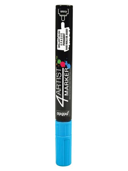 Pebeo 4Artist Yağ Bazlı Marker 4mm Light Blue - 1