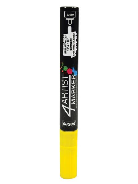 Pebeo 4Artist Yağ Bazlı Marker 4mm Yellow